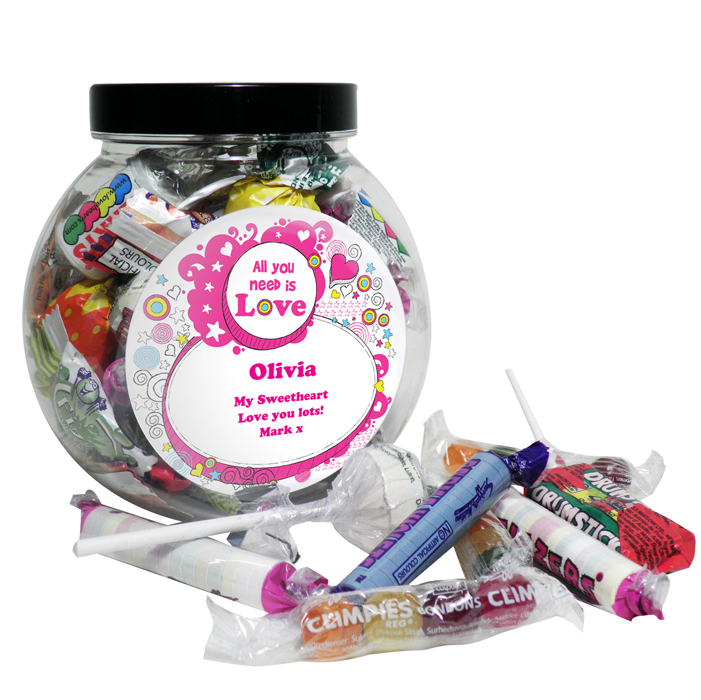 Groovy Doodle Sweet Jar